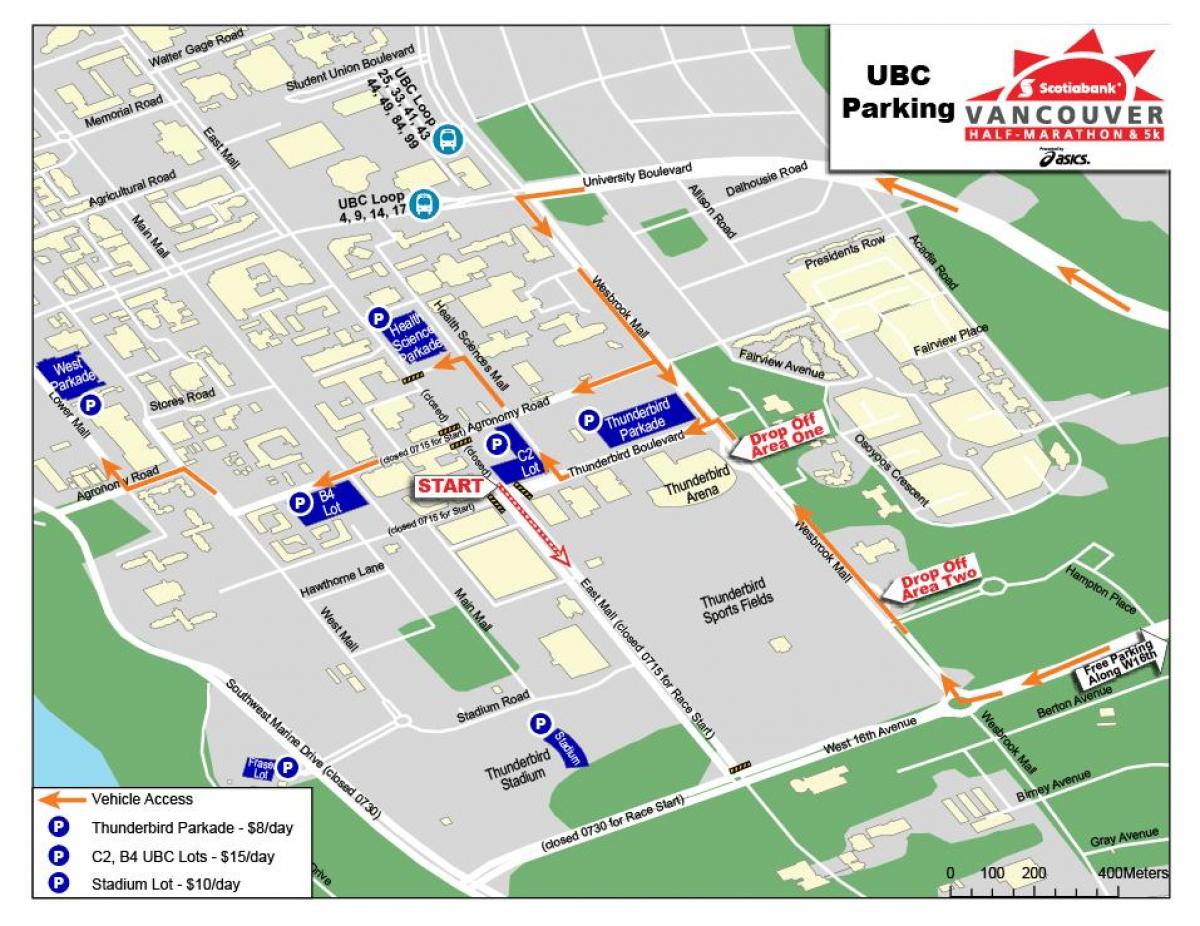 Ubc'ye Park haritası 