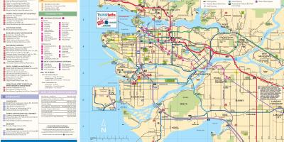 Büyük vancouver bc haritası 