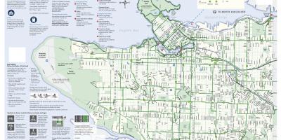 Vancouver bisiklet lane göster