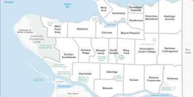 Vancouver emlak haritası 