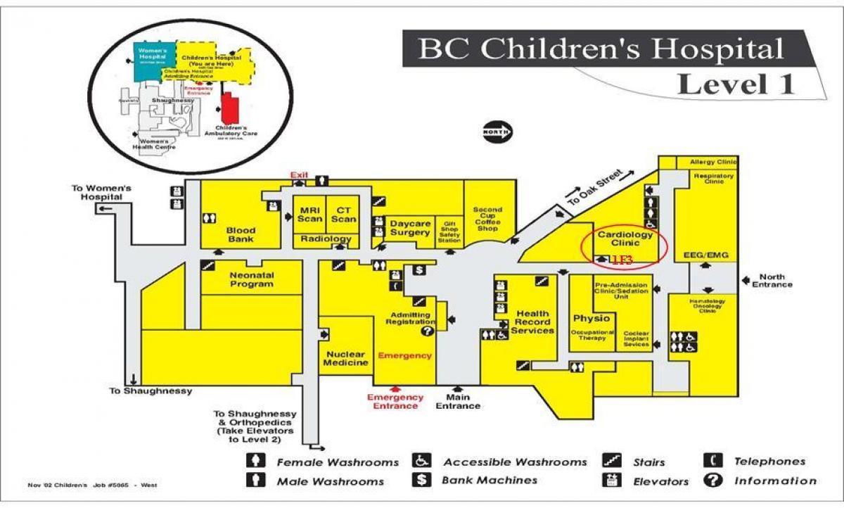 bc Çocuk Hastanesi harita 