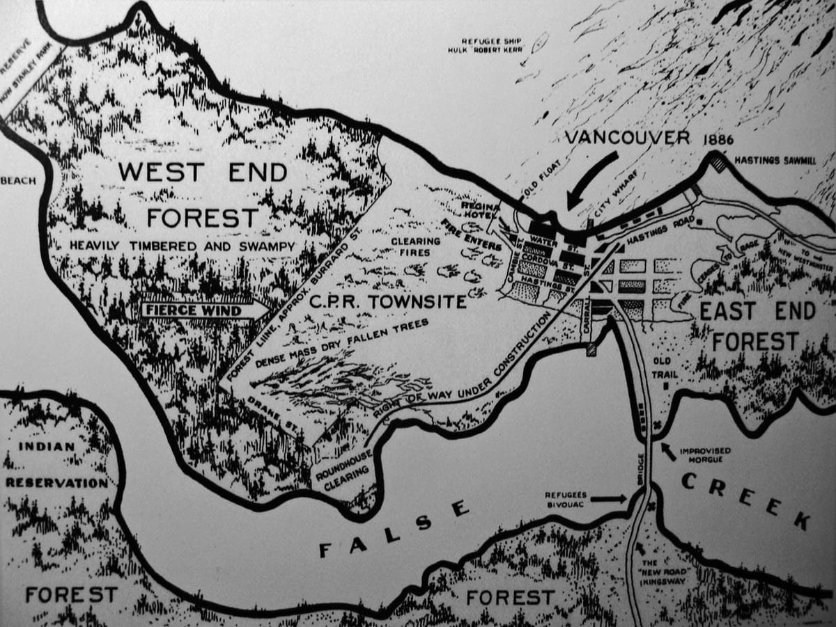 Eski vancouver haritası