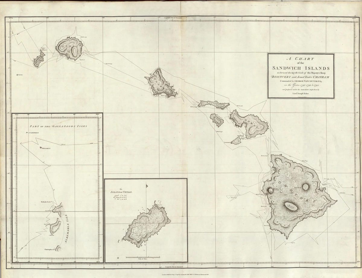 George vancouver haritası 