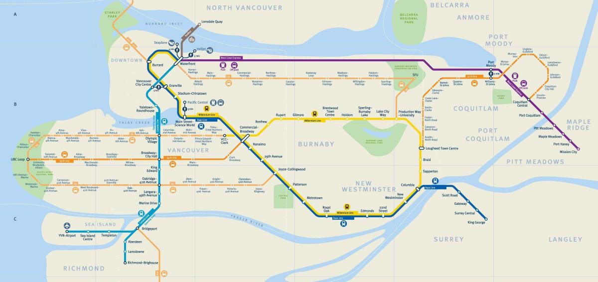van metronun haritası