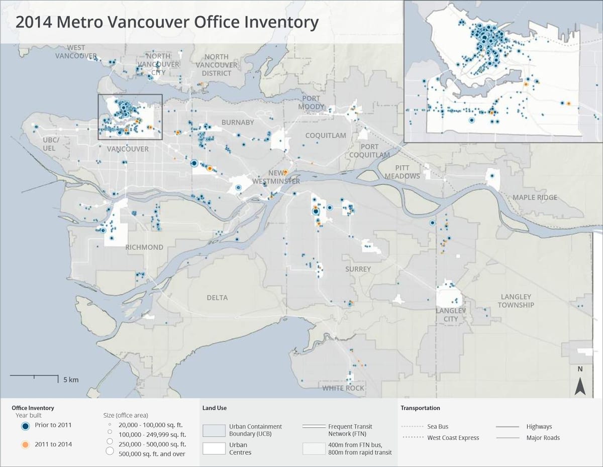 metro vancouver metronun haritası