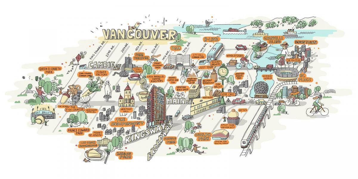 vancouver restoran haritası 