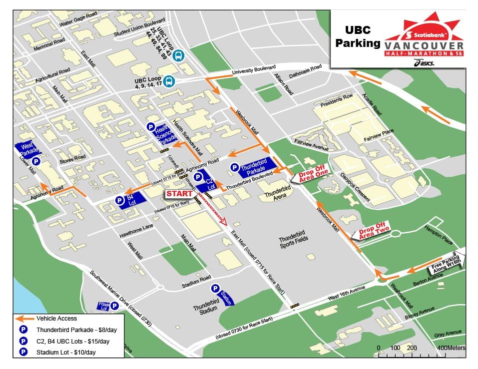 Ubc'ye Park haritası