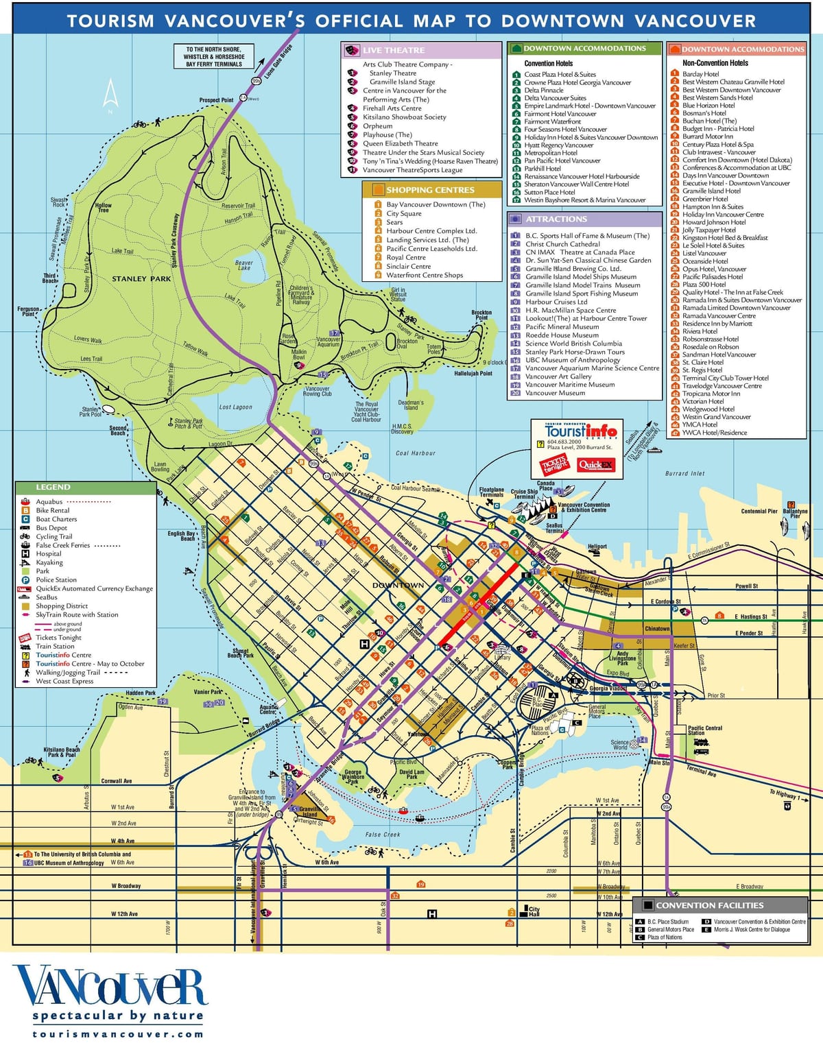 ile vancouver haritası görülecek