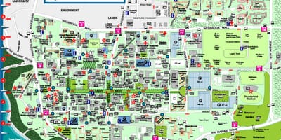 British columbia Üniversitesi haritası 
