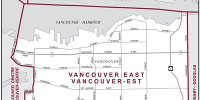 Doğu vancouver haritası 