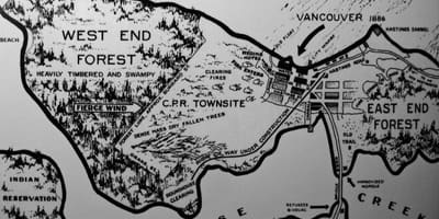 Eski vancouver haritası 