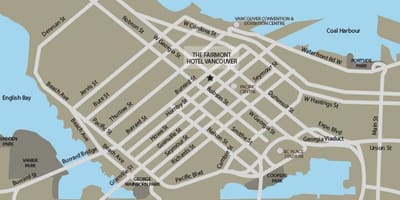 Yol tarifi haritasında vancouver