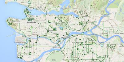 Metro vancouver bisiklet haritası 