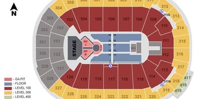 Rogers arena vancouver oturma göster