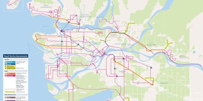 Translink harita vancouver metronun
