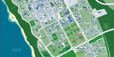 Ubc'ye vancouver haritası 