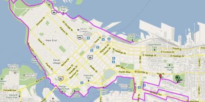 Vancouver şehir bisikleti göster