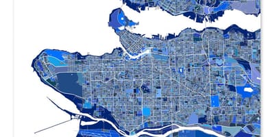 Vancouver sanat haritası 