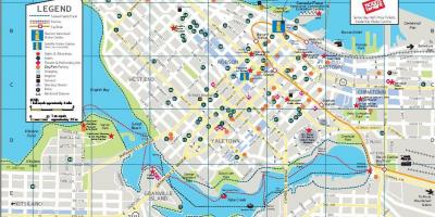 Vancouver bc sokak haritası 