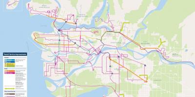 Vancouver transit sistem göster