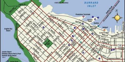 Vancouver şehir merkezi Haritayı göster 